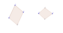 Por favor, note que materiais privados e compartilhados que são parte de seu Livro GeoGebra estarão visíveis para outros no modo de visualização de estudante.