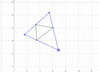 Por favor, note que materiais privados e compartilhados que são parte de seu Livro GeoGebra estarão visíveis para outros no modo de visualização de estudante.