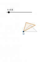Por favor, note que materiais privados e compartilhados que são parte de seu Livro GeoGebra estarão visíveis para outros no modo de visualização de estudante.
