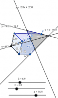 Por favor, note que materiais privados e compartilhados que são parte de seu Livro GeoGebra estarão visíveis para outros no modo de visualização de estudante.