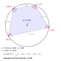Por favor, note que materiais privados e compartilhados que são parte de seu Livro GeoGebra estarão visíveis para outros no modo de visualização de estudante.
