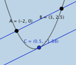 Por favor, note que materiais privados e compartilhados que são parte de seu Livro GeoGebra estarão visíveis para outros no modo de visualização de estudante.