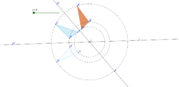 Por favor, note que materiais privados e compartilhados que são parte de seu Livro GeoGebra estarão visíveis para outros no modo de visualização de estudante.