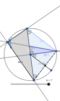 Por favor, note que materiais privados e compartilhados que são parte de seu Livro GeoGebra estarão visíveis para outros no modo de visualização de estudante.