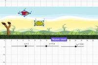 Por favor, note que materiais privados e compartilhados que são parte de seu Livro GeoGebra estarão visíveis para outros no modo de visualização de estudante.