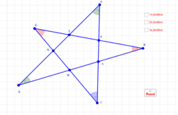 Por favor, note que materiais privados e compartilhados que são parte de seu Livro GeoGebra estarão visíveis para outros no modo de visualização de estudante.