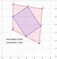 Por favor, note que materiais privados e compartilhados que são parte de seu Livro GeoGebra estarão visíveis para outros no modo de visualização de estudante.