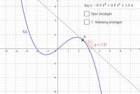 Por favor, note que materiais privados e compartilhados que são parte de seu Livro GeoGebra estarão visíveis para outros no modo de visualização de estudante.