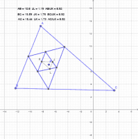 Por favor, note que materiais privados e compartilhados que são parte de seu Livro GeoGebra estarão visíveis para outros no modo de visualização de estudante.