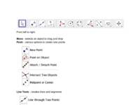 Por favor, note que materiais privados e compartilhados que são parte de seu Livro GeoGebra estarão visíveis para outros no modo de visualização de estudante.